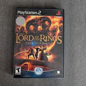 PS2 PlayStation 2 The Lord of the RingsThe Third Age Video Game 🎮